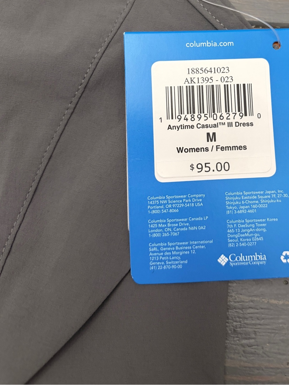 2 Columbia Womens Medium Dresses NWT Omni-Shade Omni-Shield $155 Retail - Picture 7 of 15